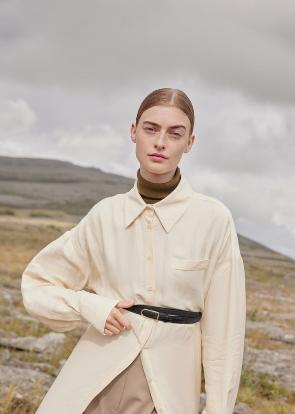 Paski Polène Thin Umi - Edition Lizard Print | DQSOG-8153