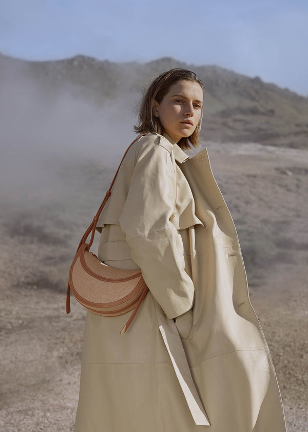 Torby Zimowe Polène Numéro Dix - Edition Duo Camel Canvas | JTNPZ-5104